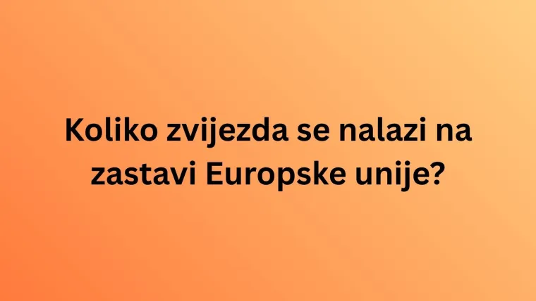 Na većinu ovih pitanja mora&scaron; znati odgovor, no jesi li stručnjak o Europskoj uniji doznaj u kvizu