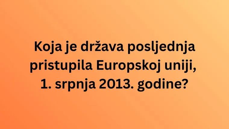 Na većinu ovih pitanja mora&scaron; znati odgovor, no jesi li stručnjak o Europskoj uniji doznaj u kvizu