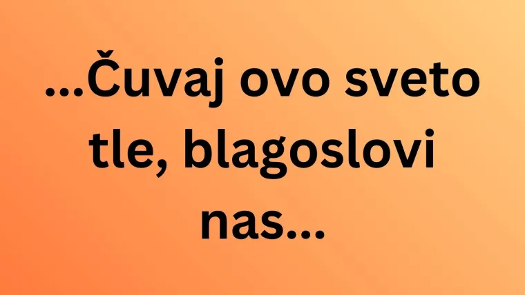 Voli&scaron; li domoljubne pjesme? Ako je tome tako, nastavi ove stihove posvećene Hrvatskoj