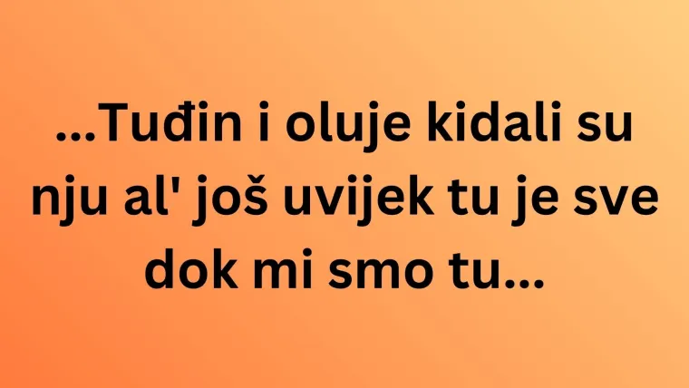Voli&scaron; li domoljubne pjesme? Ako je tome tako, nastavi ove stihove posvećene Hrvatskoj