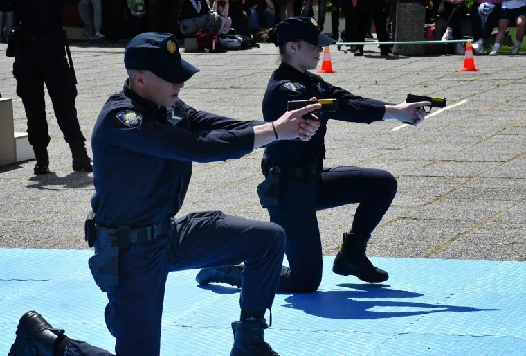 Mlada policajka pokazala &scaron;to zna: Impresivni prizori na istoku Hrvatske