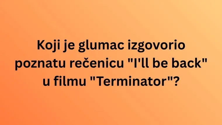 Smatra&scaron; se hodajućom enciklopedijom? Onda je vrijeme da se oku&scaron;a&scaron; na ovim kviza&scaron;kim pitanjima