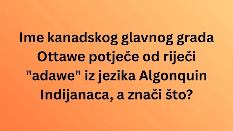 Koliko zapravo zna&scaron; o imenima i povijesti glavnih gradova država svijeta? Rijetki imaju sve točno