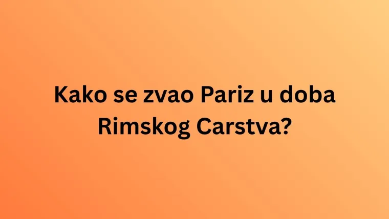 Koliko zapravo zna&scaron; o imenima i povijesti glavnih gradova država svijeta? Rijetki imaju sve točno