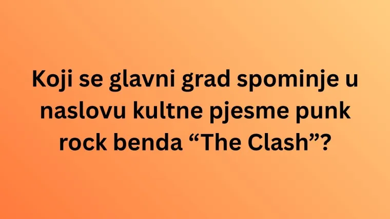 Koliko zapravo zna&scaron; o imenima i povijesti glavnih gradova država svijeta? Rijetki imaju sve točno