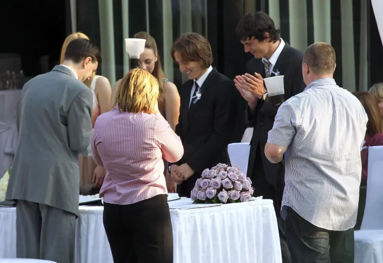 Prije 16 godina Vanja i Luka Modrić izrekli sudbonosno 'da': Ovako je izgledalo prvo vjenčanje