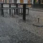 Pogledajte prizore nevremena u Zagrebu: Vjetar razbacao Splavnicu, led plutao po cesti