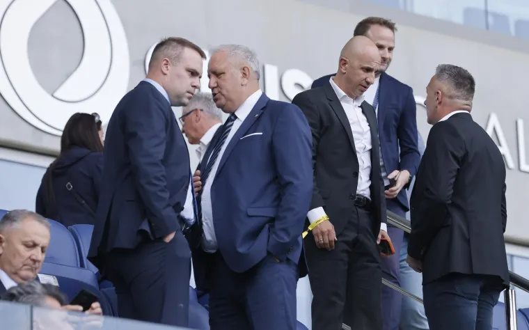 Krema hrvatskog nogometa je na Opus Areni! Dalić se rukovao s Turudićem, a tu je i jedan ministar