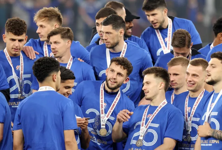 Kamere tijekom velikog slavlja uhvatile detalj o kojem će pričati svi Dinamovi navijači