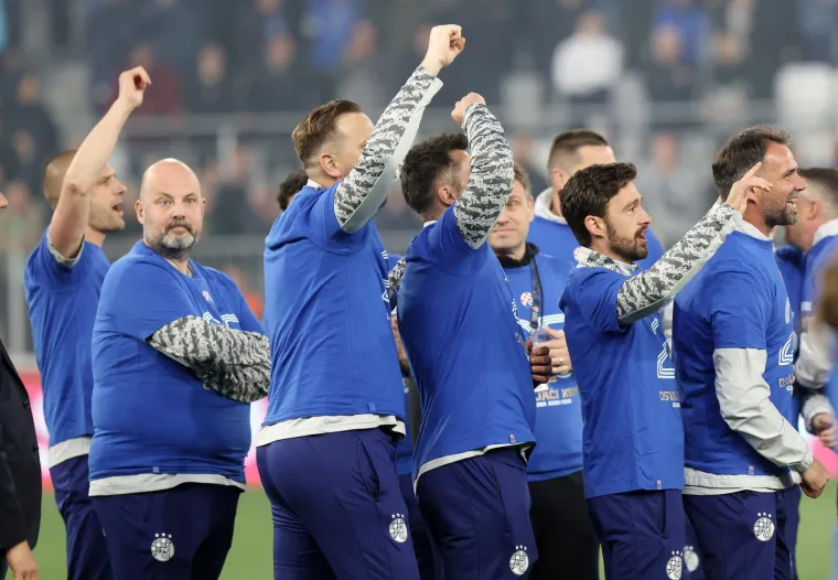 Kamere tijekom velikog slavlja uhvatile detalj o kojem će pričati svi Dinamovi navijači