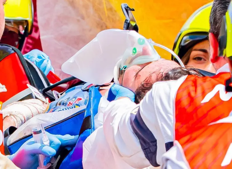 Stravične scene u MotoGP-u! Marquez zavr&scaron;io u bolnici nakon jezivog sudara, hitno operiran