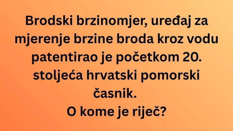 Hrvati su mijenjali povijest, no rijetki znaju da su ovi izumi potekli ba&scaron; od nas: Rije&scaron;i kviz