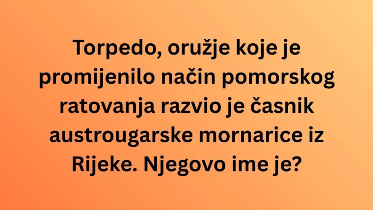 Hrvati su mijenjali povijest, no rijetki znaju da su ovi izumi potekli ba&scaron; od nas: Rije&scaron;i kviz
