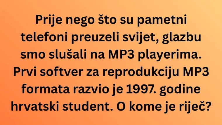Hrvati su mijenjali povijest, no rijetki znaju da su ovi izumi potekli ba&scaron; od nas: Rije&scaron;i kviz