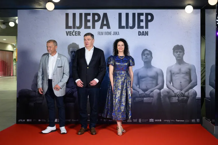 Na premijeru domaćeg filma stigli Milanović, ali i jedan biv&scaron;i predsjednik! Evo tko je jo&scaron; bio