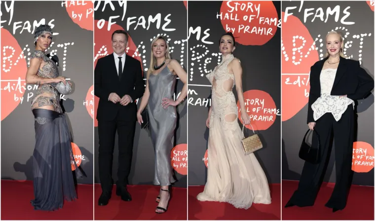 Večer glamura i francuskog Cabareta: Pogledajte tko je sve stigao na Story Hall of Fame