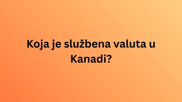 Kako stoji&scaron; sa svjetskim valutama? Ako razvali&scaron; na kvizu, tko zna, možda ti uskoče u džep
