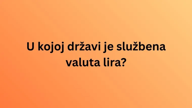 Kako stoji&scaron; sa svjetskim valutama? Ako razvali&scaron; na kvizu, tko zna, možda ti uskoče u džep