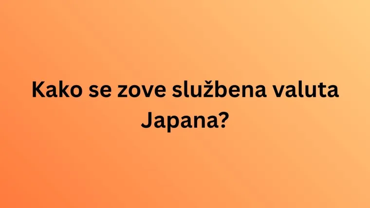 Kako stoji&scaron; sa svjetskim valutama? Ako razvali&scaron; na kvizu, tko zna, možda ti uskoče u džep