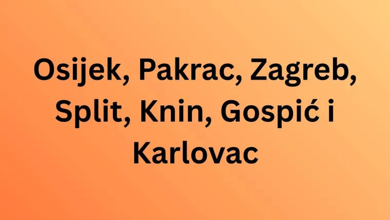 Zna&scaron; li koji se gradovi kriju u ovim domaćim hitovima? Dokaži u kvizu da te se ne može preveslati