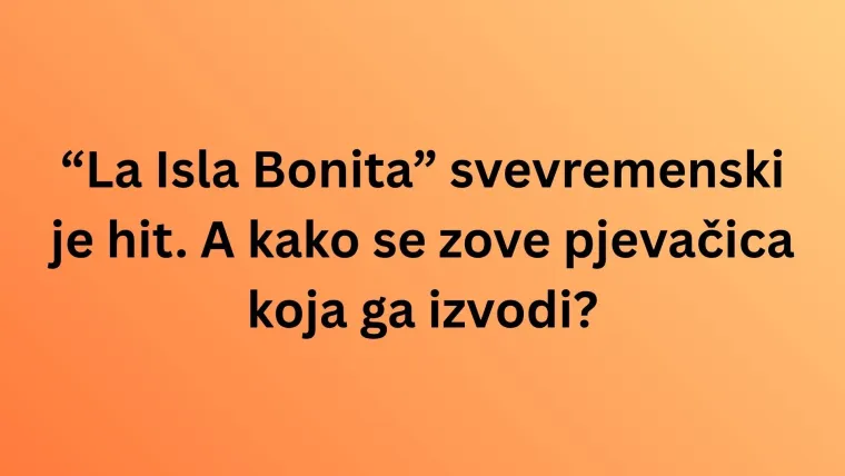 [KVIZ] Znate li tko su pjevačice koje izvode ove svevremenske hitove?