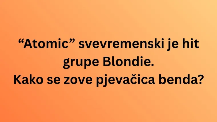 [KVIZ] Znate li tko su pjevačice koje izvode ove svevremenske hitove?