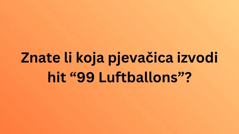 [KVIZ] Znate li tko su pjevačice koje izvode ove svevremenske hitove?