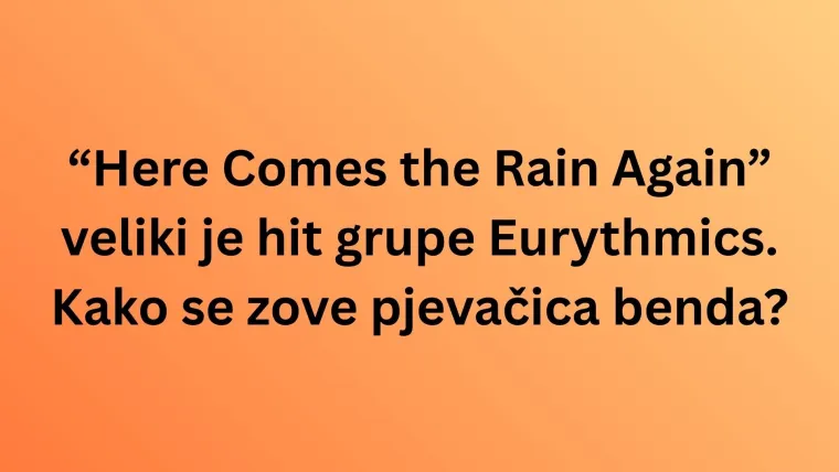[KVIZ] Znate li tko su pjevačice koje izvode ove svevremenske hitove?
