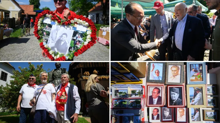 Slavi se Dan Mladosti u Kumrovcu, stigao Mesić, Keleminec bjesni: 'Banda komunistička!'