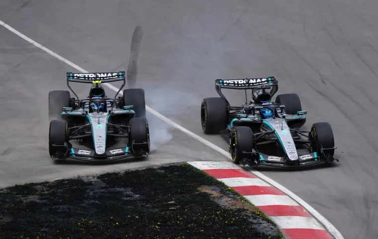 Drama na F1 sprintu! Mercedesovi vozači u ratu, &scaron;ef ekipe izgubio živce nakon incidenta