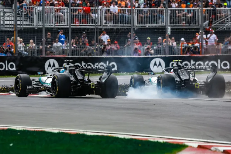 Drama na F1 sprintu! Mercedesovi vozači u ratu, &scaron;ef ekipe izgubio živce nakon incidenta