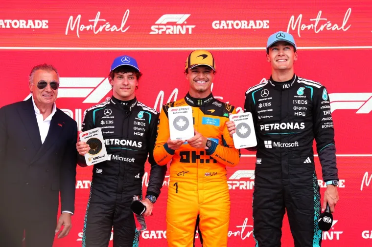 Drama na F1 sprintu! Mercedesovi vozači u ratu, &scaron;ef ekipe izgubio živce nakon incidenta