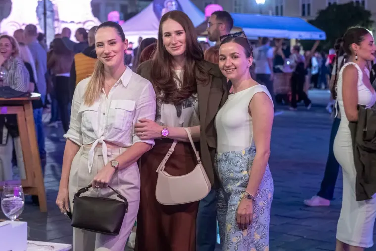 Osječanke znaju kako spojiti stil i dobar provod: Pogledi bježali prema zgodnoj brineti u bijelom