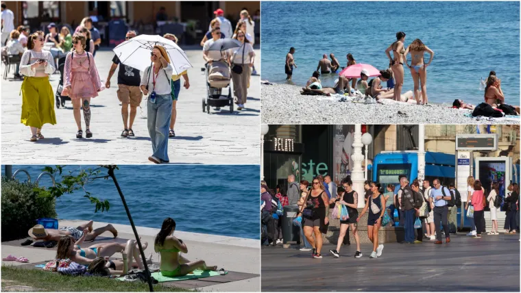 Stigle prve vrućine: Ovih 15 gradova u podne su bili najtopliji! Pogledajte popis