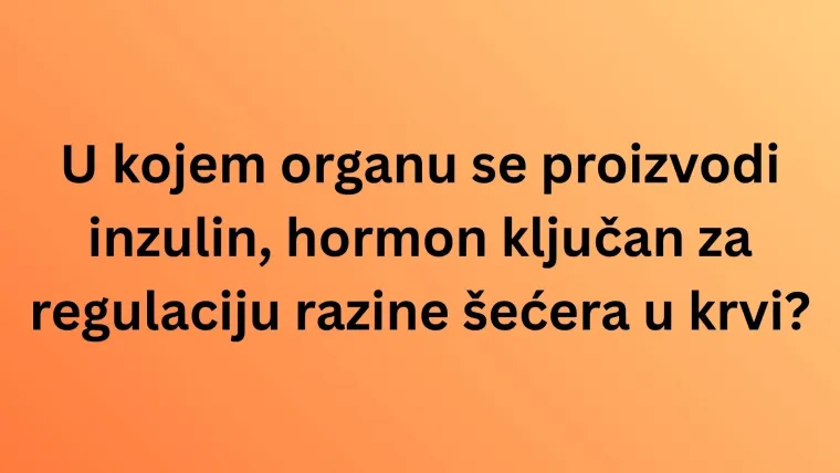 Poku&scaron;aj imati sve točno na zahtjevnim pitanjima iz anatomije, ali pazi jer se lako poskliznuti