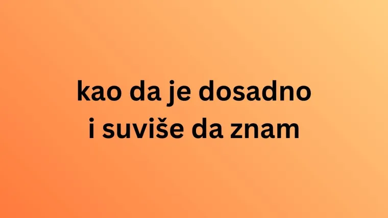 Može&scaron; li nastaviti stihove najvećih jugoslavenskih hitova nastalih u vrijeme novog vala?