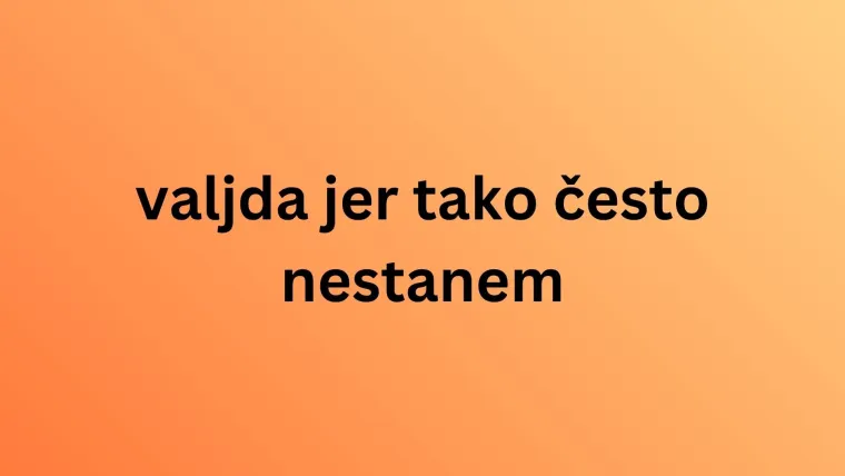 Može&scaron; li nastaviti stihove najvećih jugoslavenskih hitova nastalih u vrijeme novog vala?