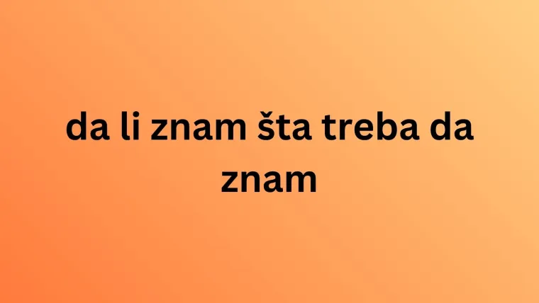 Može&scaron; li nastaviti stihove najvećih jugoslavenskih hitova nastalih u vrijeme novog vala?