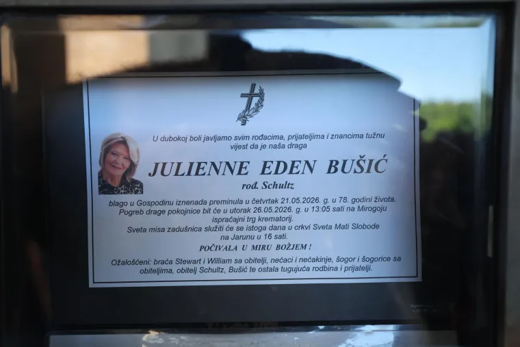 Posljednji ispraćaj Julienne Bu&scaron;ić: Brojni poznati do&scaron;li su se oprostiti