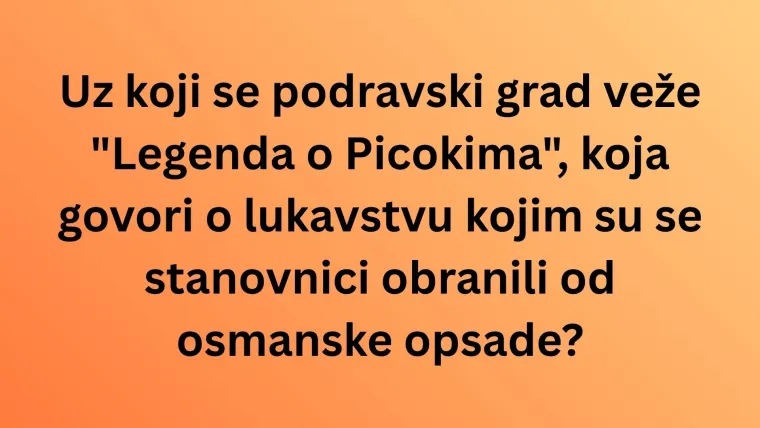 Gotovo je nemoguće točno odgovoriti na pitanja o manje poznatim činjenicama o hrvatskim gradovima