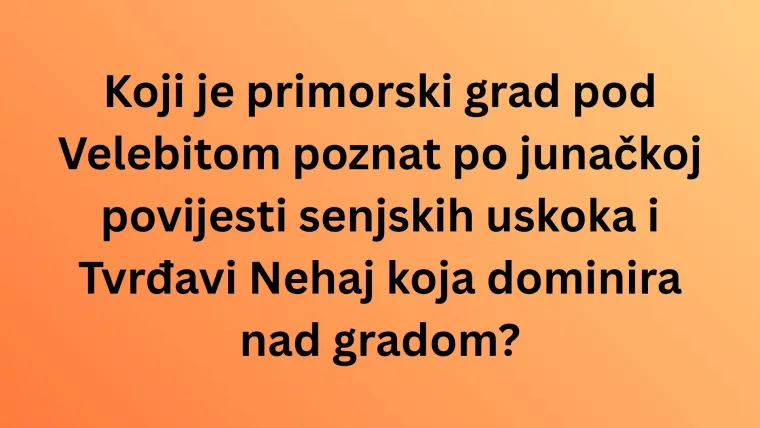Gotovo je nemoguće točno odgovoriti na pitanja o manje poznatim činjenicama o hrvatskim gradovima