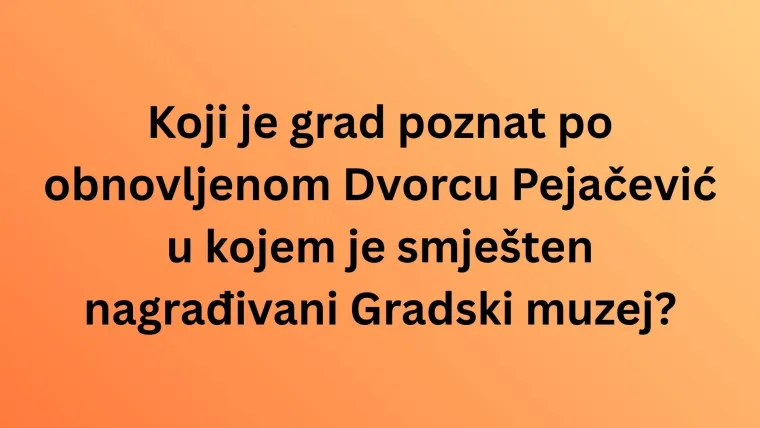 Gotovo je nemoguće točno odgovoriti na pitanja o manje poznatim činjenicama o hrvatskim gradovima