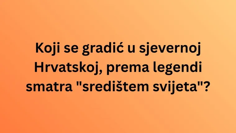 Gotovo je nemoguće točno odgovoriti na pitanja o manje poznatim činjenicama o hrvatskim gradovima