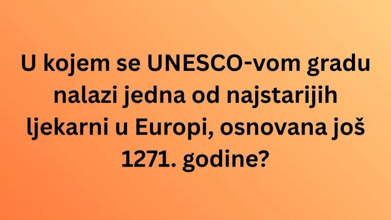 Gotovo je nemoguće točno odgovoriti na pitanja o manje poznatim činjenicama o hrvatskim gradovima