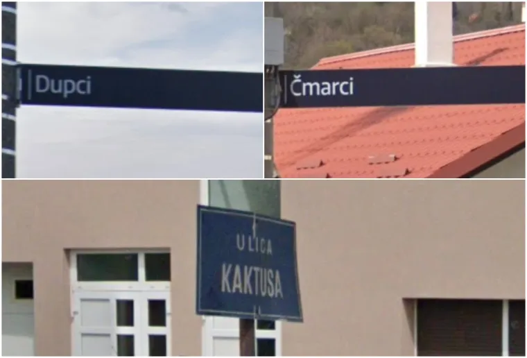 Od Čmaraca, Sedla do Kaktusa: Ova urnebesna imena hrvatskih ulica nasmijat će vas do suza