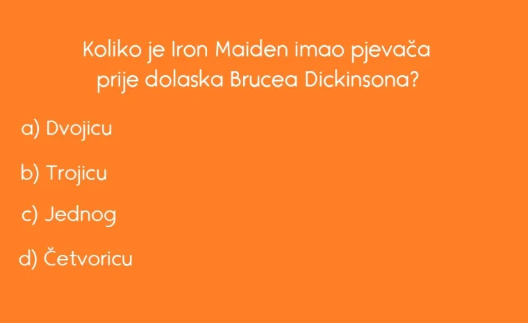 Scream for me Croatia! Iron Maiden slavi pola stoljeća, zaigraj kviz posvećen tom čuvenom bendu