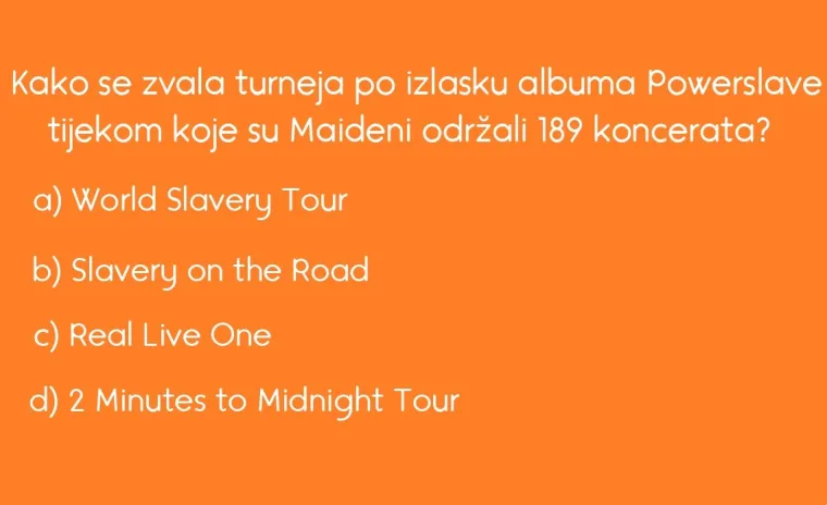 Scream for me Croatia! Iron Maiden slavi pola stoljeća, zaigraj kviz posvećen tom čuvenom bendu