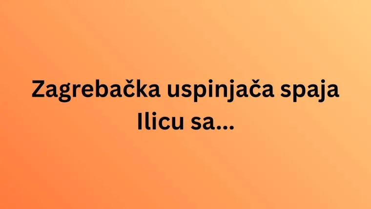 Stanovnici Zagreba moraju točno odgovoriti na sva pitanja o njemu, a mogu li i ostali?