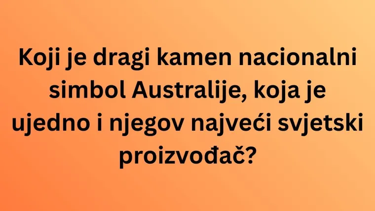 [KVIZ] Dokaži da ti je geografija jača strana i da zna&scaron; puno toga o Australiji i Oceaniji