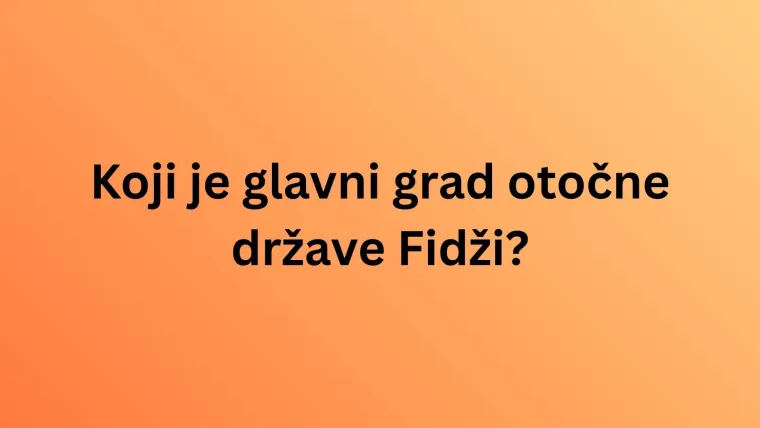 [KVIZ] Dokaži da ti je geografija jača strana i da zna&scaron; puno toga o Australiji i Oceaniji